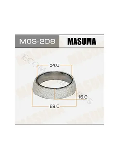 Упл.кольцо MOS-208 54 x 69 x 16 под выхл.коллектор MASUMA 431733017 купить за 716 ₽ в интернет‑магазине Wildberries